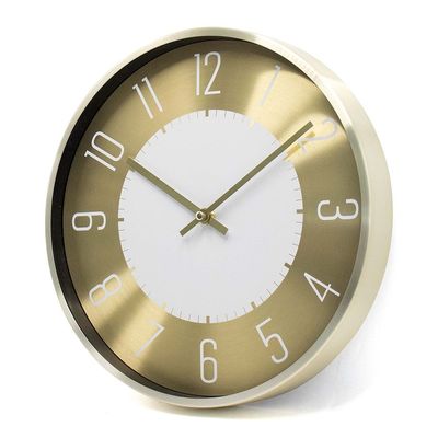 Cambridge Elegance Wall Clock
 30X30X4.5Cm Gold